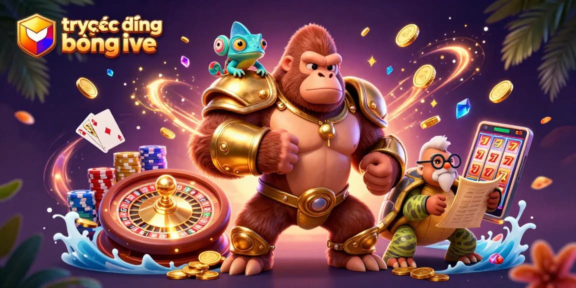 Experience trực tiếp bóng đá socolive with vibrant 3D visual excitement and gambling elements.