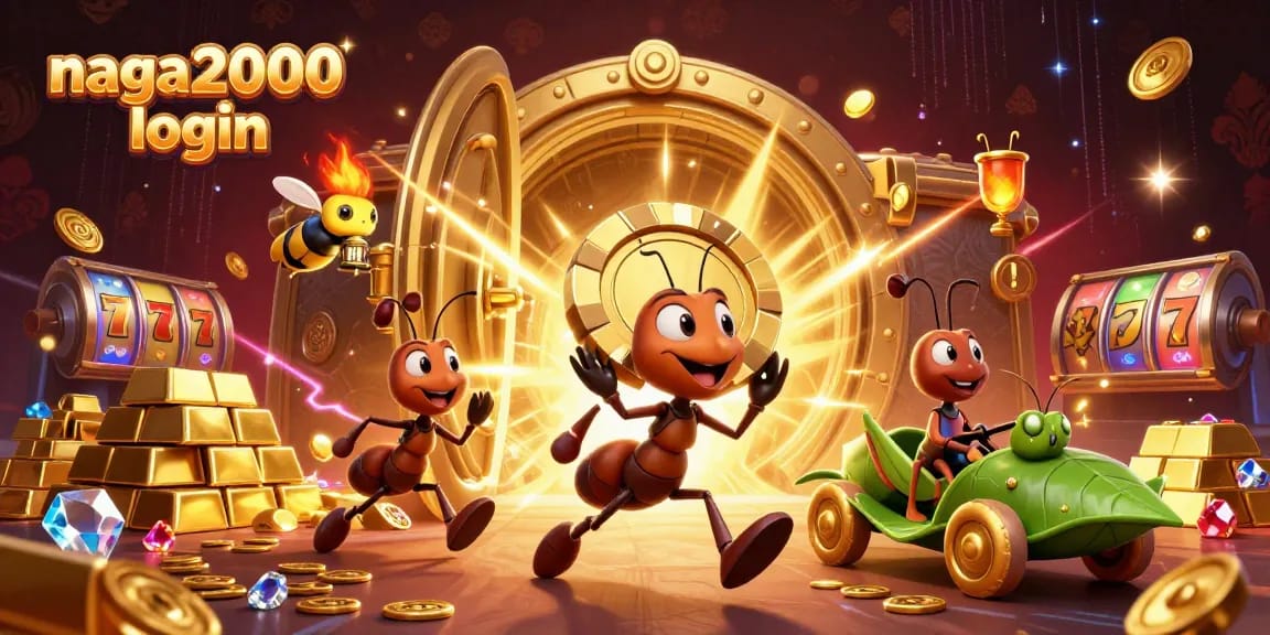 Permainan seru di NAGA2000 login dengan karakter menarik dan elemen slot menggoda.