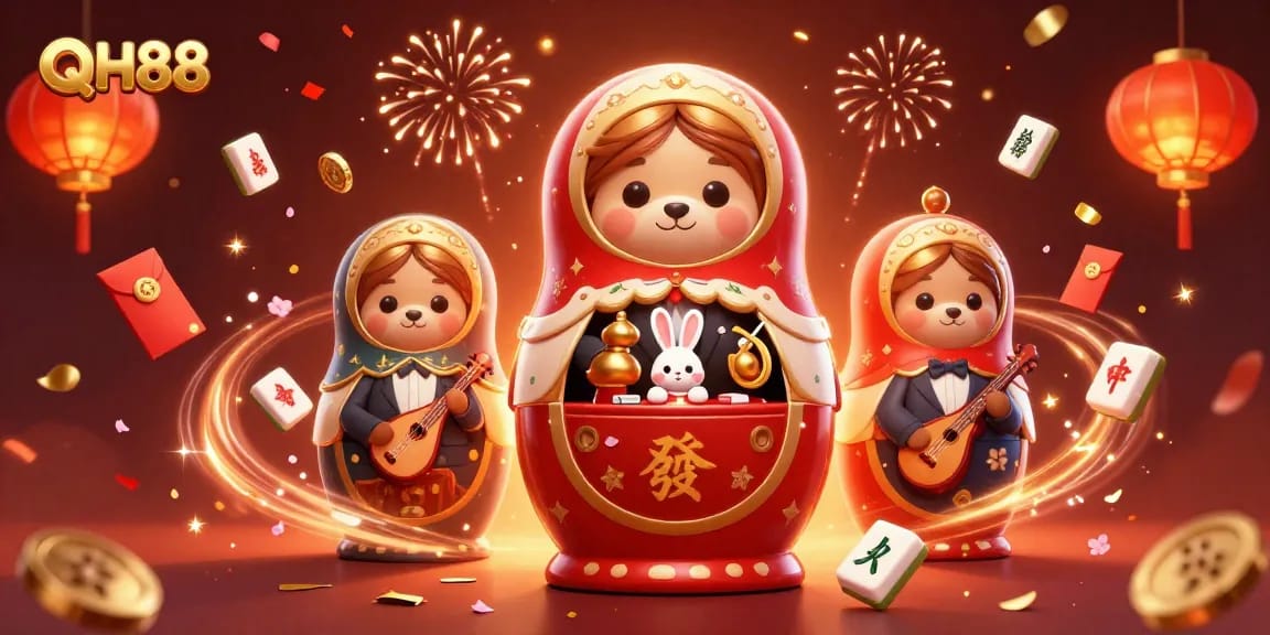Experience exciting games at QH88 featuring dynamic casino elements and vibrant characters.