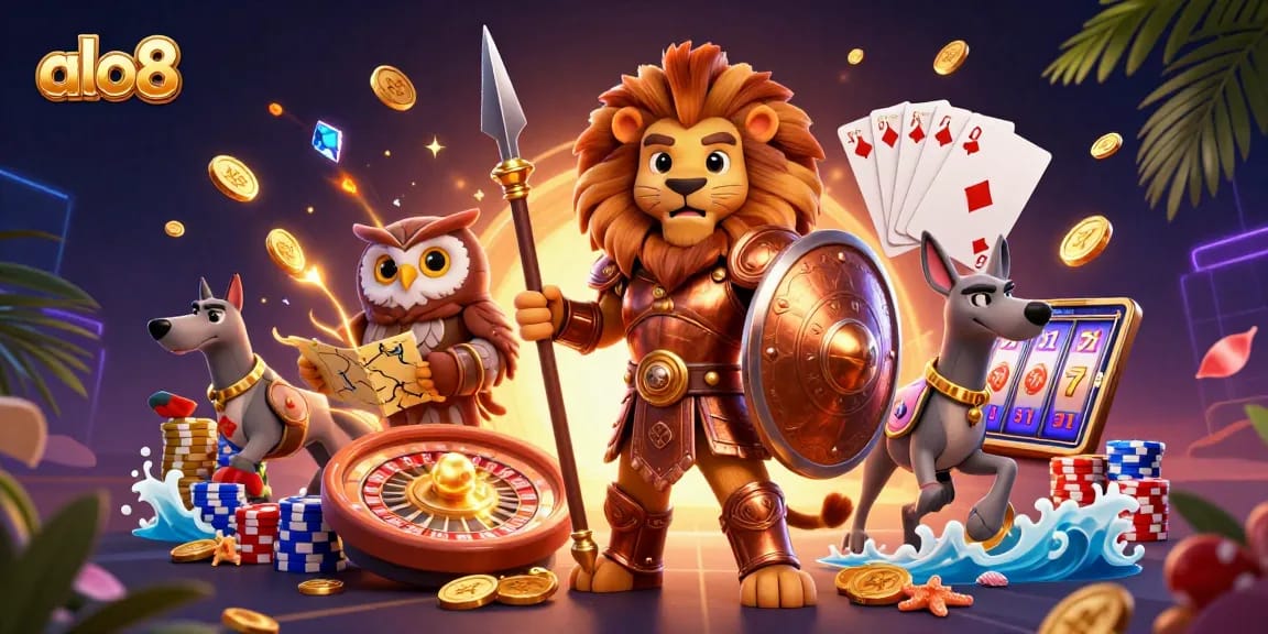 Play interactive games at alo8 with engaging features and vibrant casino elements.