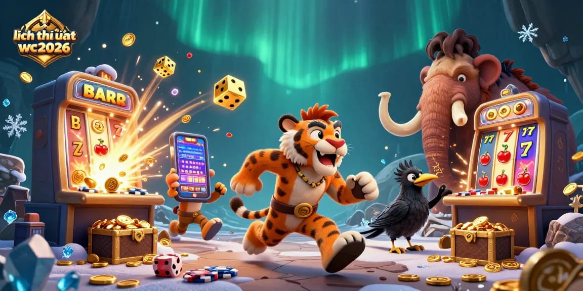 Experience thrilling gameplay with lịch thi đấu wc 2026 in a vibrant prehistoric casino.
