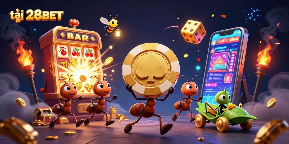 Play exciting games at 28BET and join the fun with our vibrant casino atmosphere.