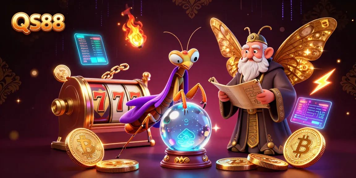 Experience the excitement of QS88 with electrifying slot games and vibrant jackpot visuals.