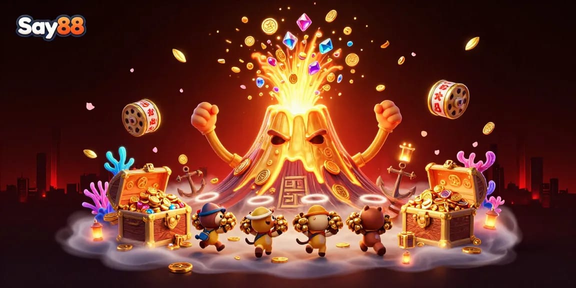 Experience vibrant gameplay at Say88 with explosive treasures and dynamic gaming elements.