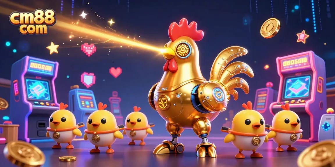 Play exciting games at cm88 com with vibrant arcade and modern casino elements.