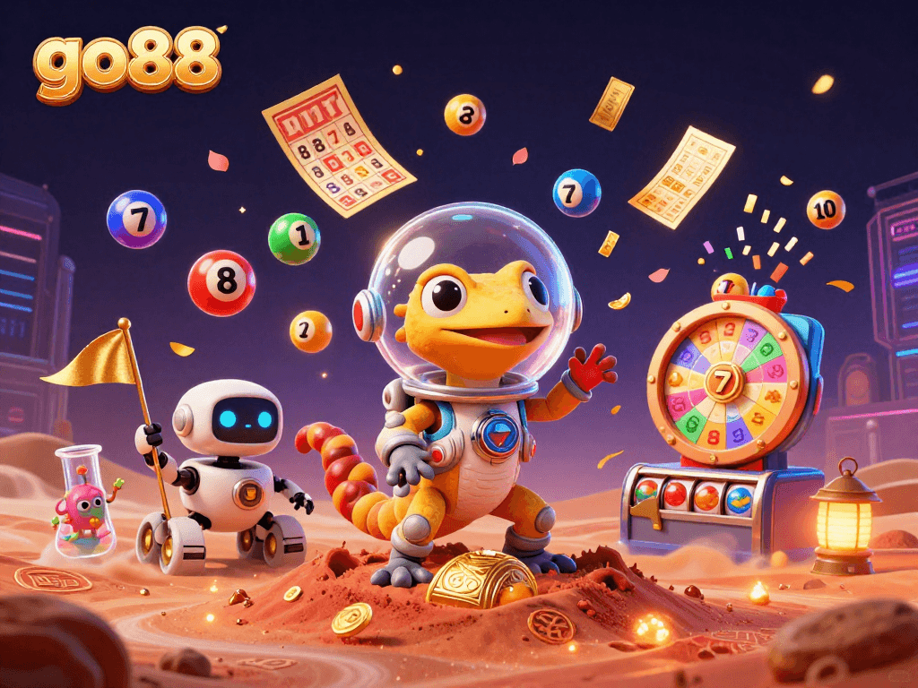 Experience thrilling gameplay with go88 at an exciting Martian casino adventure.