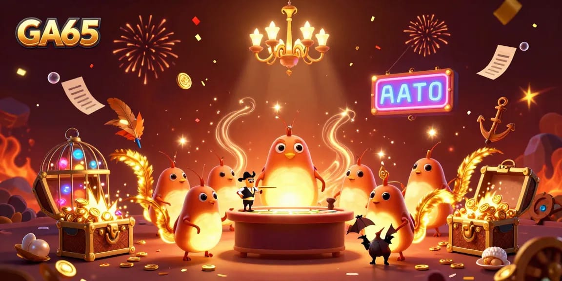 Experience GA65's captivating cockfighting arena come alive with vibrant visuals and interactive elements.