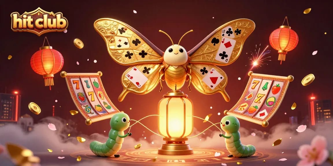 Engage with hit club as the 3D colorful casino scene comes to life, showcasing vibrant elements and characters.