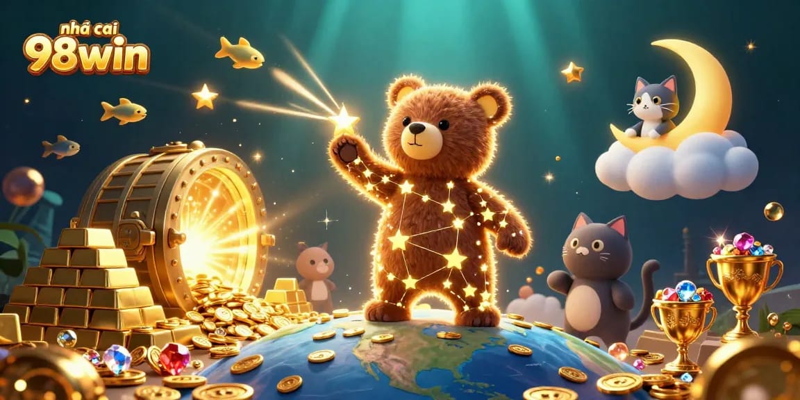 Engage in thrilling gaming at nhà cái 98win, discovering treasures in a vibrant casino scene.