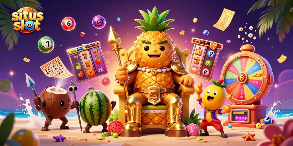 Menyaksikan keseruan situs slot dengan jackpot tinggi dari raja nanas di kasino laut