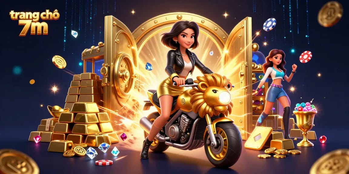 Experience exciting bets on trang chủ 7m with vibrant casino elements showcasing live action and winnings.