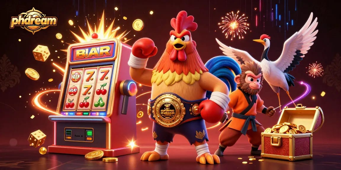 Play thrilling slots at phdream featuring jackpot explosions and dynamic game elements.