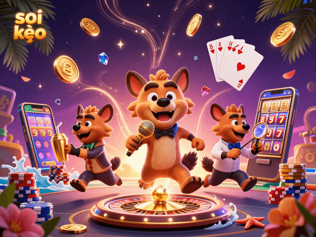 Soi kèo transforms sports betting with entertaining hyenas and dynamic casino elements.