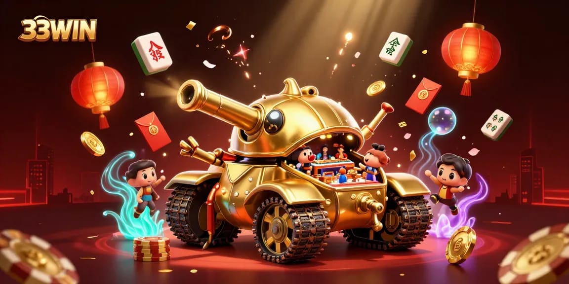 Experience thrilling gameplay at 33WIN with a vibrant casino atmosphere and winning potential.