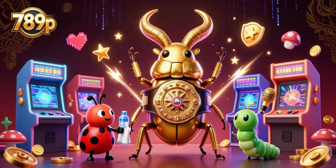 Engage in thrilling gameplay at 789p with colorful characters and vibrant casino elements.