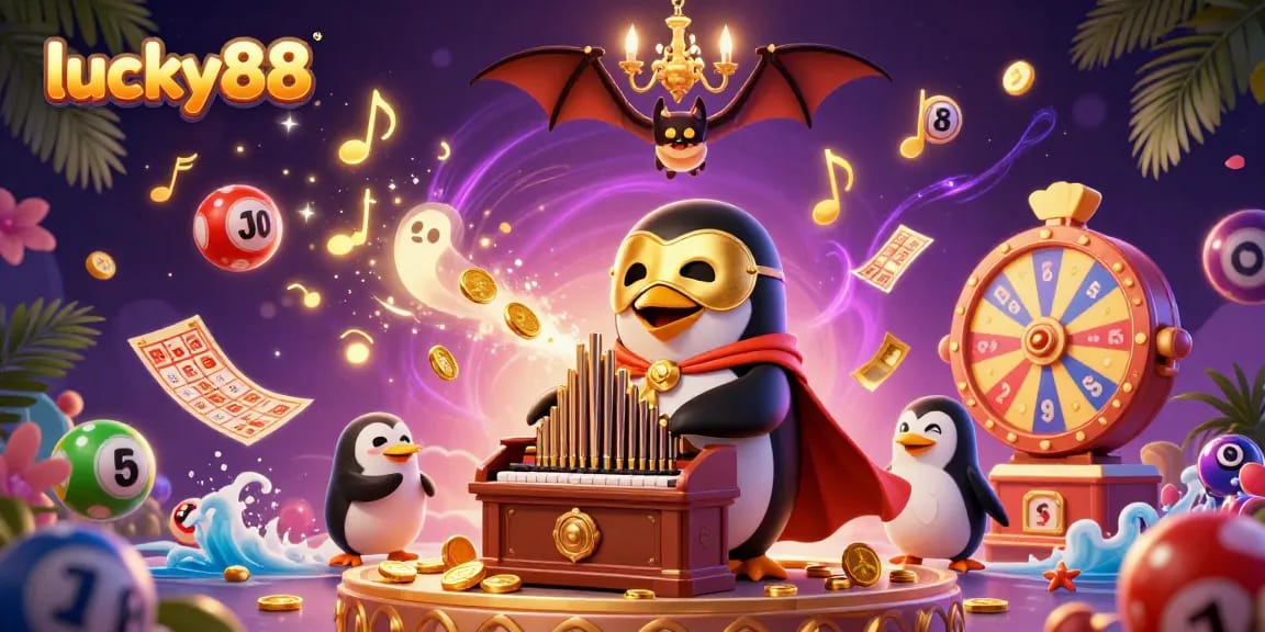 Engage with the lucky88 casino universe, featuring vibrant characters and dynamic game elements.