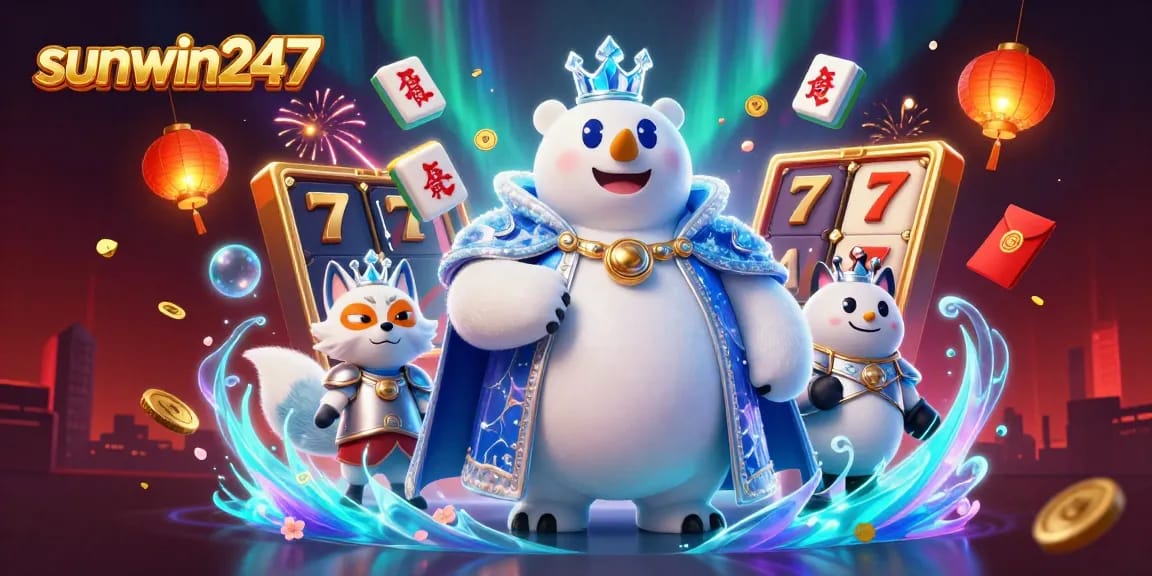 Experience the excitement of sunwin247 with vibrant slot game elements and captivating characters.