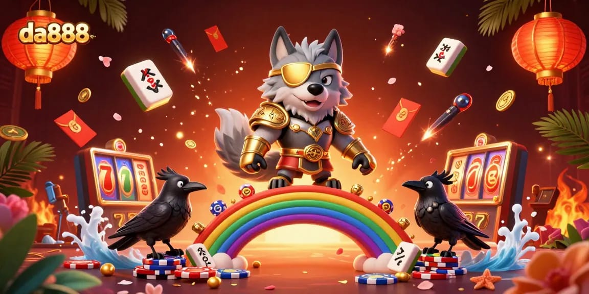 Experience a thrilling jackpot adventure with da888's vibrant casino scene.