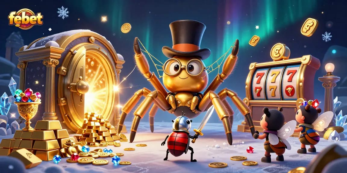 Experience thrilling slot games at febet with unique characters and magical treasures.
