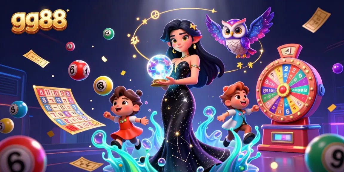 Experience thrilling wins at gg88 with captivating lottery scenes and vibrant symbols.
