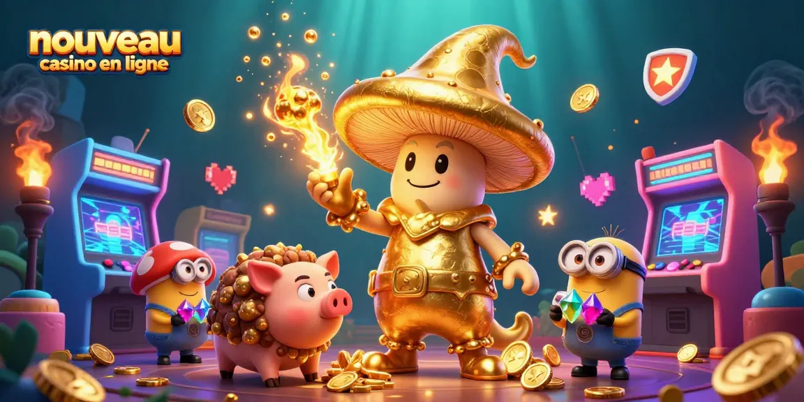 Découvrez les innovations des nouveaux casinos en ligne avec des personnages fantastiques et des jeux captivants.