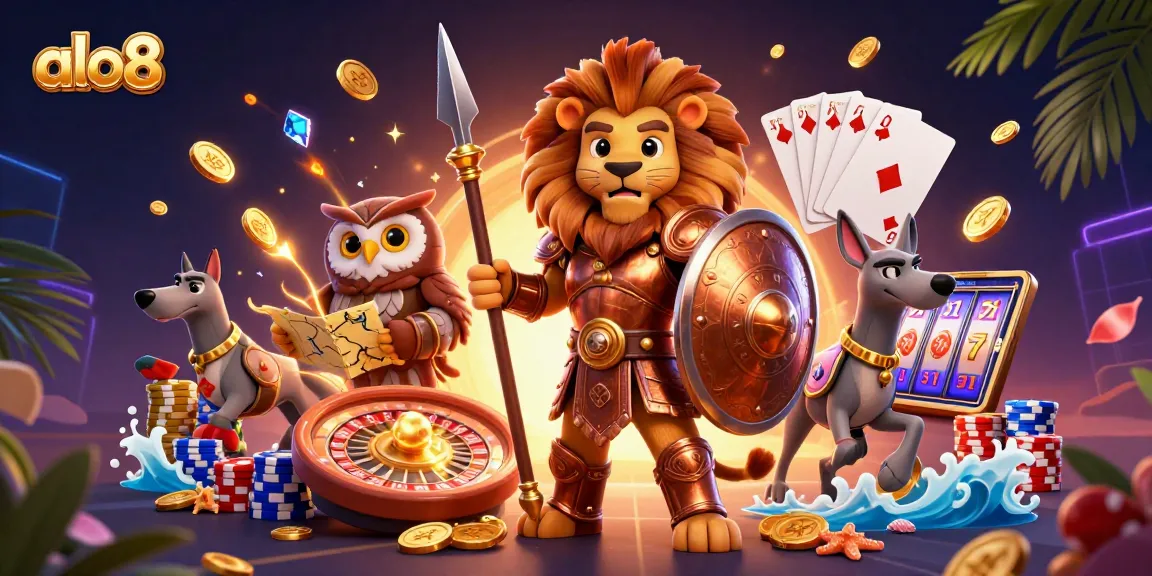 Play interactive games at alo8 with engaging features and vibrant casino elements.