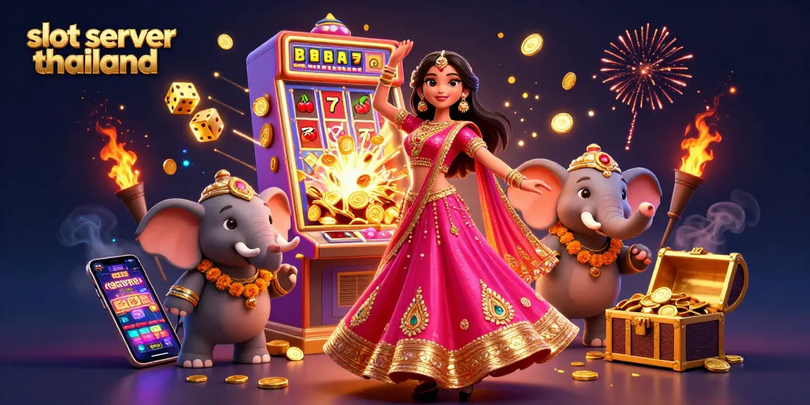 Experience thrilling gameplay at slot server thailand with exciting jackpot symbols and vibrant gaming elements.