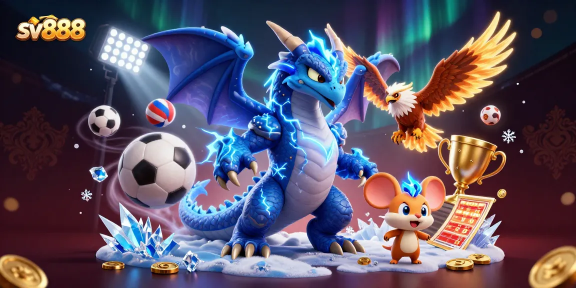 Experience the thrill of sv888 with electrifying 3D characters and dynamic casino elements.