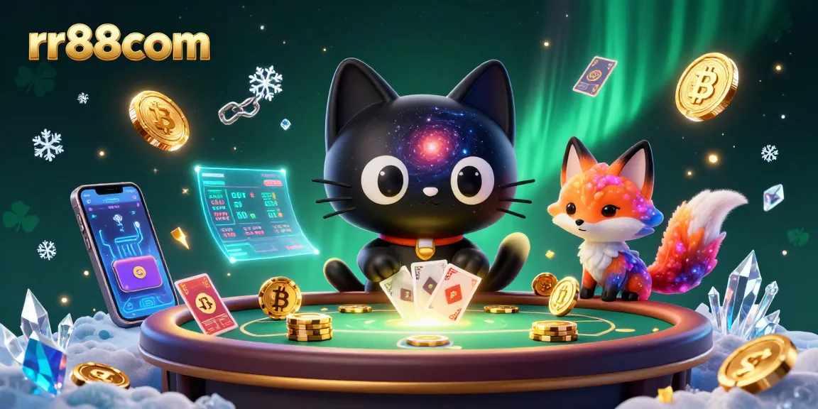 Win big at rr88com by joining the cosmic casino adventure with vibrant characters and crypto elements.
