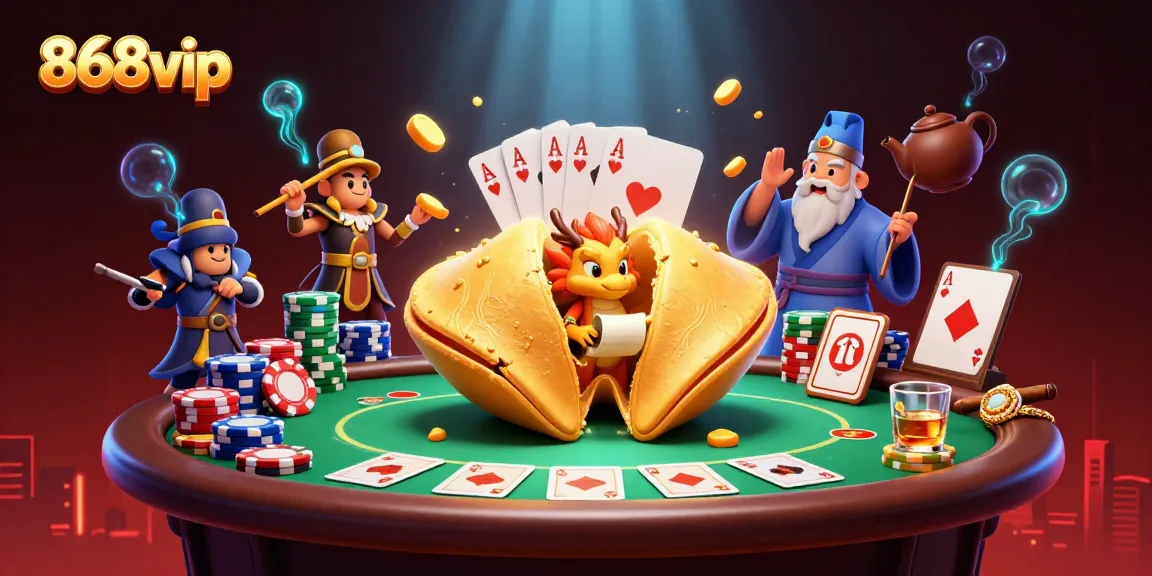 Engage with 868vip's thrilling casino experience through vibrant cartoon scene