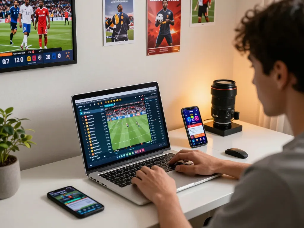 Betting on 23win while enjoying a thrilling sports event from home
