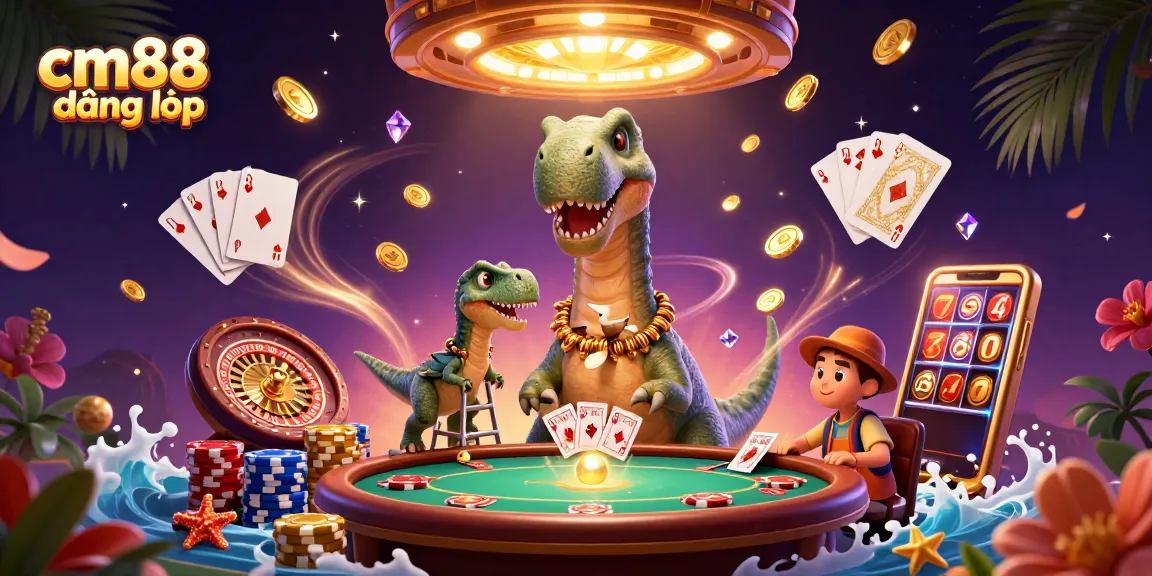 Experience cm88 đăng nhập and win big at this vibrant casino with animated characters and games.