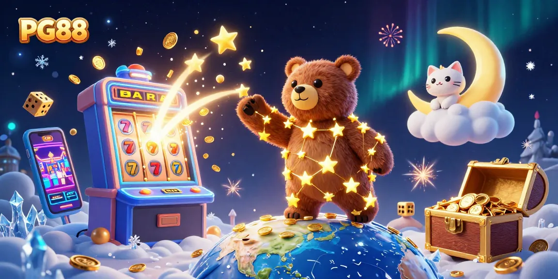 Spin for big wins at PG88 with a dazzling jackpot explosion and thrilling casino game action.