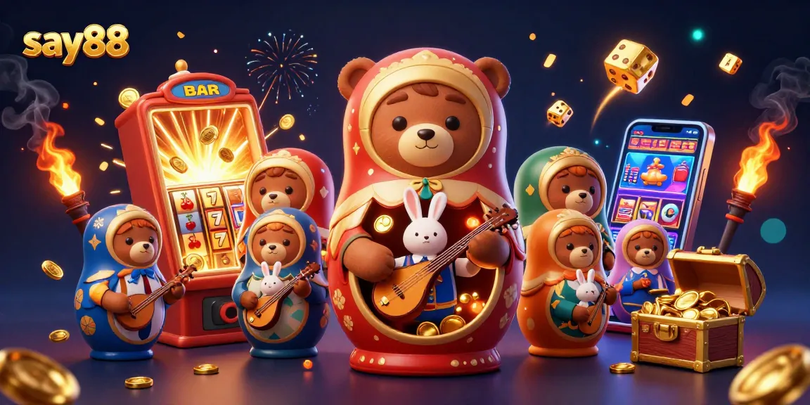 Enjoy thrilling gameplay with say88 featuring energetic 3D characters and vibrant casino elements.