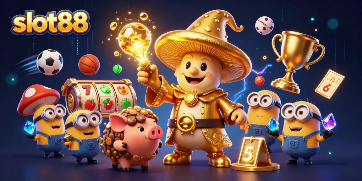 Slot88 tampilkan kemenangan besar melalui ilustrasi sihir dalam permainan kasino