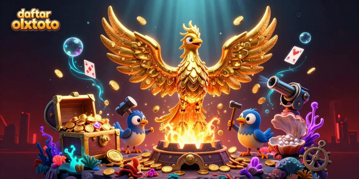 Daftar olxtoto menikmati kemenangan dengan ilustrasi kasino yang kaya akan detail.