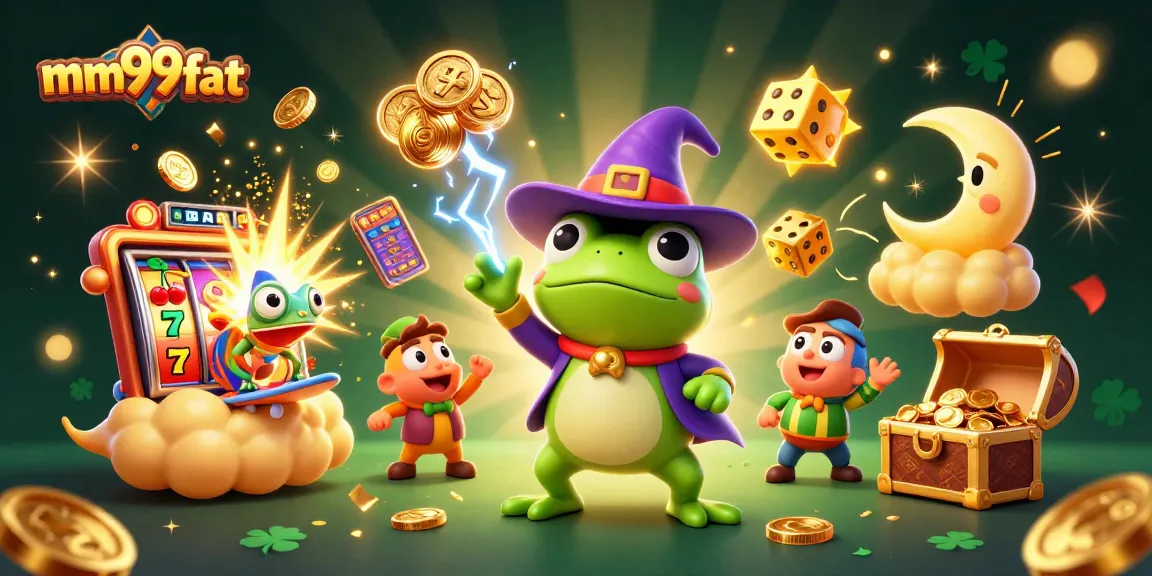 Spin golden jackpots with mm99fat in a vibrant casino adventure scene featuring thrilling characters.