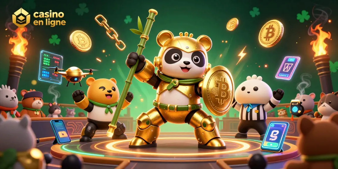 Découvrez des jeux au casino en ligne avec des éléments de jeu animés et énergétiques.