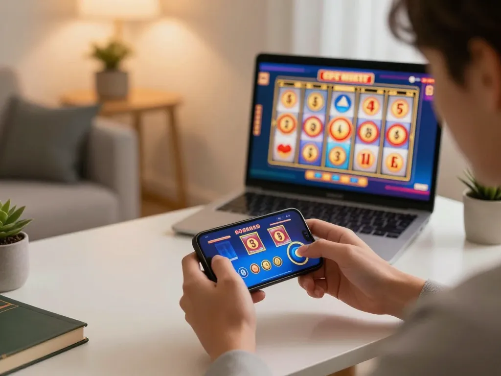 Xem trải nghiệm trò chơi trực tuyến hấp dẫn của luckywin trên smartphone với hành động slot thú vị