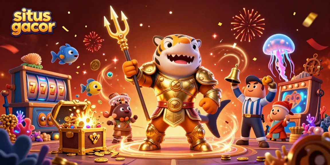 Experience thrilling victories at situs gacor with immersive 3D games and vibrant underwater scenes.