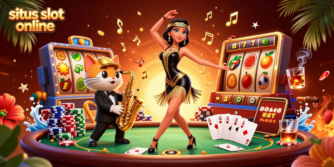 Rasakan sensasi situs slot online dengan karakter yang menarik dan elemen kasino yang kaya.