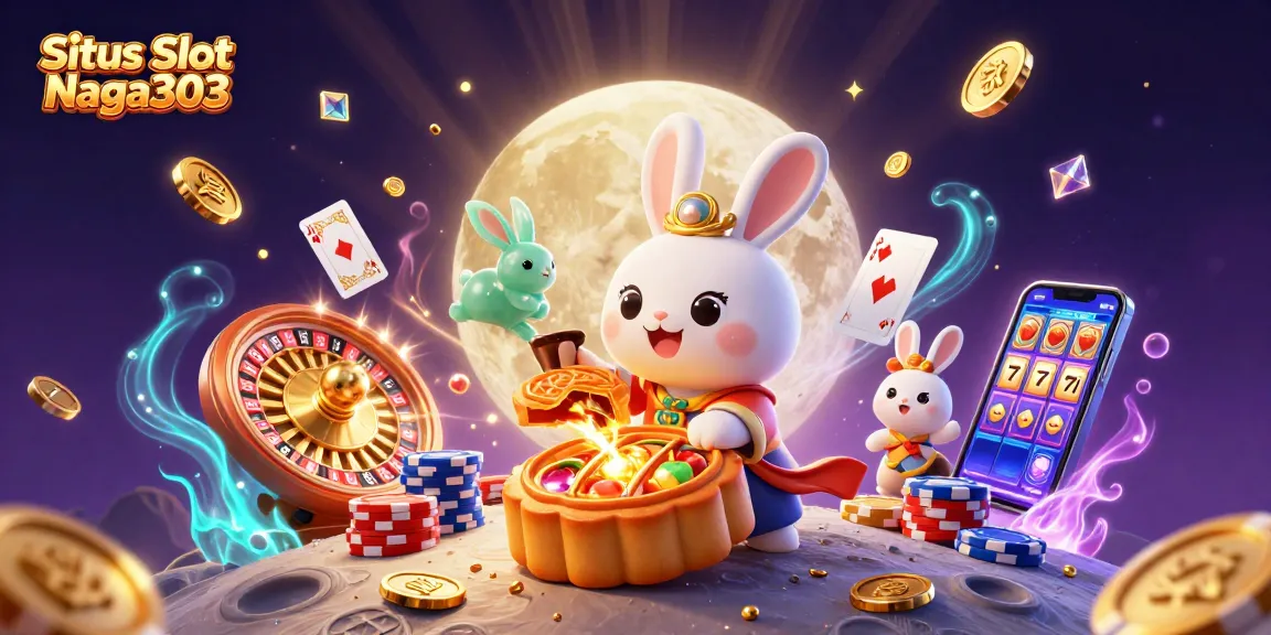 Situs Slot Naga303 showcases animated characters in a vibrant casino scene with dynamic slot game elements.
