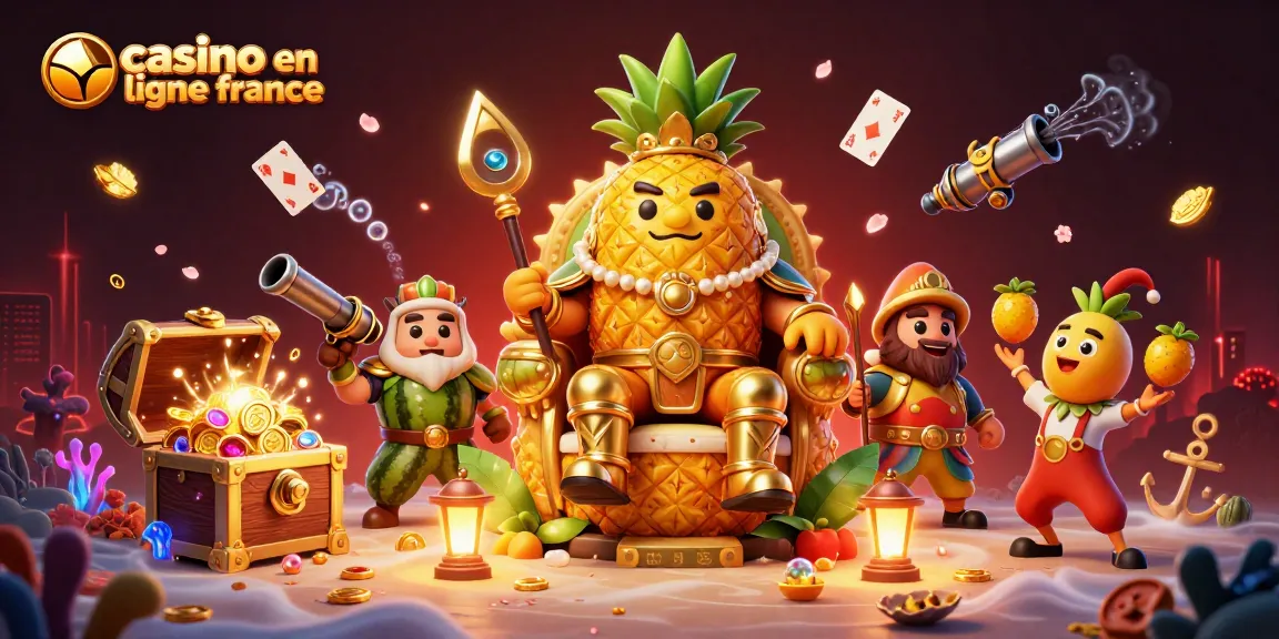 Vivez l'expérience du casino en ligne France avec des personnages animés dans un univers ludique.