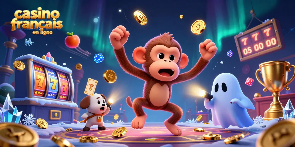 Le casino français en ligne propose une expérience immersive avec un singe poltergeist et un chiot chasseur de fantômes.