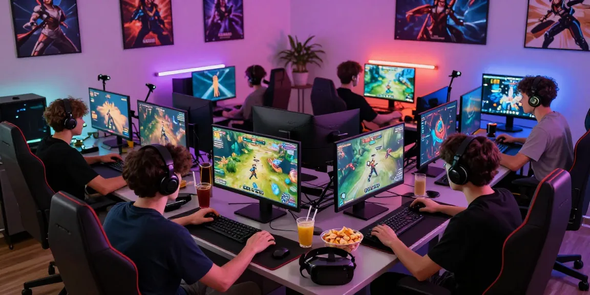 NAGA2000 online gaming experience with players enjoying high-energy digital games and vibrant graphics.